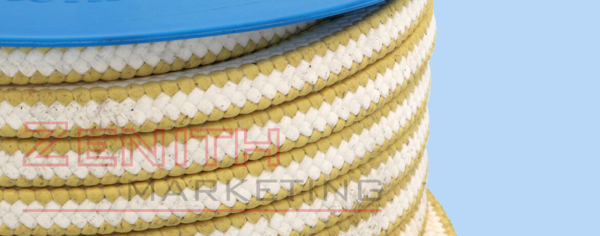 PTFE yarn with aramid